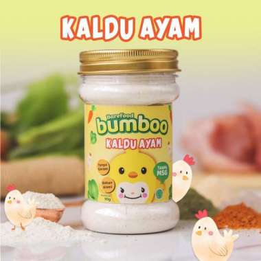 BUMBOO Kaldu Anak MPASI No MSG Tanpa Gula & Garam Kaldu Ayam