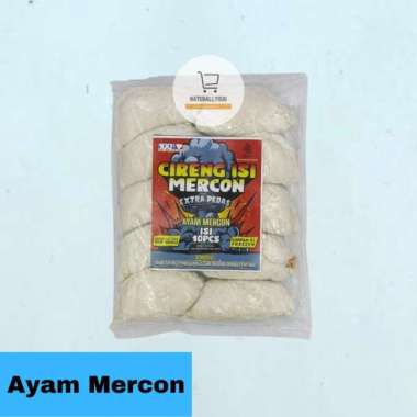 Cireng Mercon isi 10pcs Rasa Ayam/Bakso/Cakalang Ayam Mercon