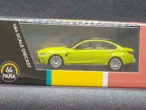 Para64 1/64 Bmw M3 G80 Sao Paulo Yellow Rhd Multicolor