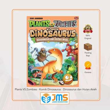 Buku Anak Plants VS Zombies Komik Dinosaurus Dinosaurus dan Hutan Aneh