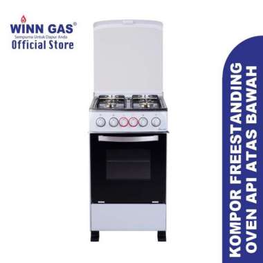 WINNGAS KOMPOR FREE STANDING + OVEN W5060 API ATAS BAWAH