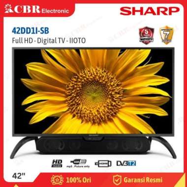TV SHARP 42inch LED 42DD1I-SB (Full HD - Digital TV - IIOTO)