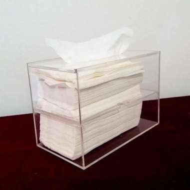 Tempat Tissue Acrylic Box Premium Marga Cipta