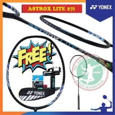 YONEX ASTROX LITE 21I 27I RAKET BADMINTON ORI (Paket BG 66 Ultimax) 21i BG66ULTIMAX