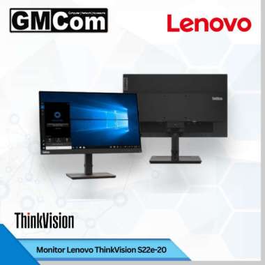Lenovo ThinkVision S22e-20 | 21.5" FHD Monitor | HDMI VGA
