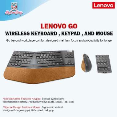 LENOVO GO WIRELESS KEYBOARD KEYPAD AND MOUSE BUNDLE Mouse Only