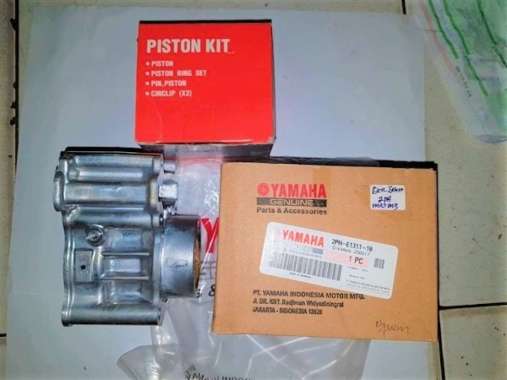 Blok Seher &amp; Blok Mesin Mio M3 Set Piston Original Yamaha