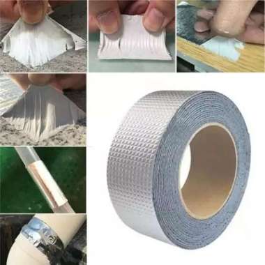 Selotip Lakban Alumunium Anti Air - Waterproof - Anti Bocor 5cm x 5m