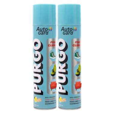 AutoGard Purgo Multipurpose Foam Cleaner 300 mL x2 Pembersih Interior