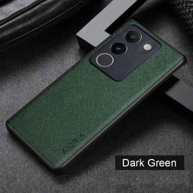 CASING VIVO V29 5G CASE VIVO V29 5G SOFTCASE CANVAS CROSS PATTERN V29 5G Hijau