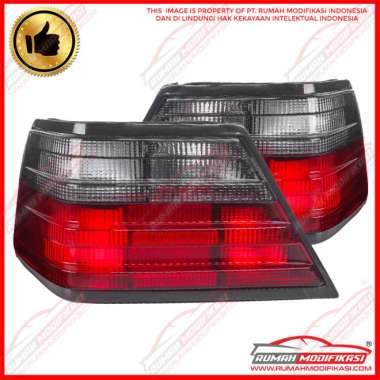 STOP LAMP - BENZ W124 E-CLASS 1986-1995 - CRYSTAL - RED SMOKE - TYC