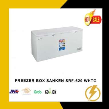 Freezer Box Sanken 2 Pintu 600 Liter - Srf 620 Whtg Free Ongkir Sby Multicolor