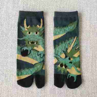 Kaos Kaki Wanita Jempol Jari dua-kaos kaki Tabi omiyage Jepang-Geisha 4