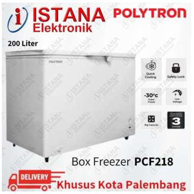 POLYTRON BOX/CHEST FREEZER 200 LITER PCF218
