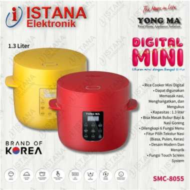 YONG MA MAGIC COM/RICE COOKER DIGITAL 1.3 LITER SMC 8055