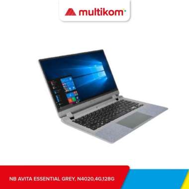 AVITA ESSENTIAL14 N4020 4GB 128SSD 14INCH GREY DOS WINDOWS10 OS DOS
