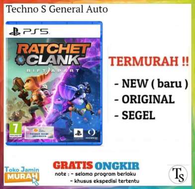 PS5 Ratchet and Clank Rift Apart / CD Kaset Ratchet & Clank PS 5