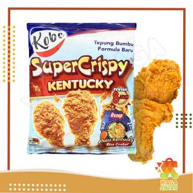 NA Kobe Tepung Roti Tepung Bumbu Kentucky 200gr / Breadcrumbs Bread Crumbs Panir / Super Ayam Crispy
