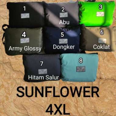 Jas Hujan SunFlower Size XXXXL ( 4XL ) / Raincoat Sun Flower Jumbo
