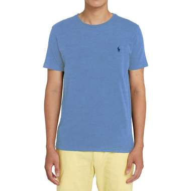 POLO - 7176.63 Mens Jersey Crewneck T-Shirt Little Pony - Blue Heater Blue L