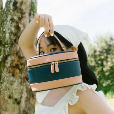 MIVASO Vallice - Pomelo Bag ( Endless Summer Collection ) NavyBlue x Pink