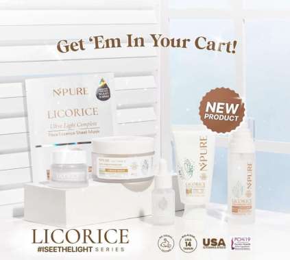 NPURE Licorice Skincare Series Light Serum