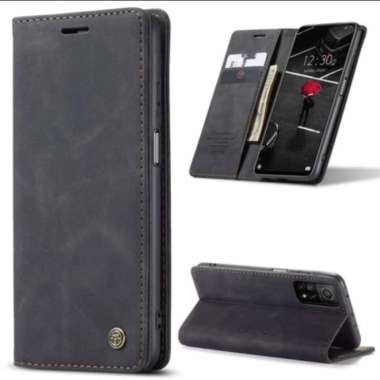 Case Infinix Note 12i Flip casing Leather cover wallet casing Dompet Hitam