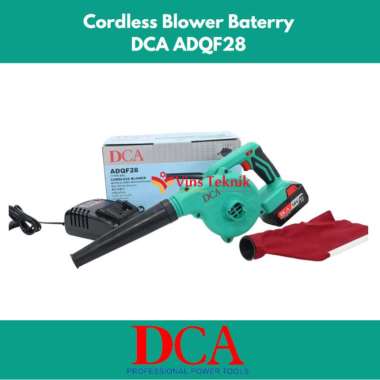 MESIN VACUUM CORDLESS BLOWER BATERAI ADQF28B DCA ADQF 28 B