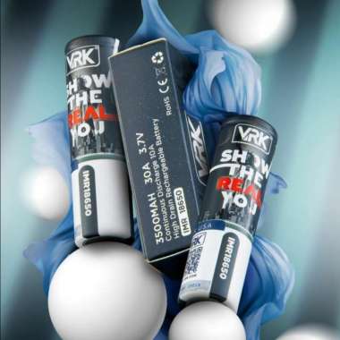 Battery VRK 18650 3500Mah 30A Baterai Batere