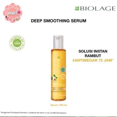 MATRIX BIOLAGE Deep Smoothing Serum-100ml Vitamin Rambut Smoothing