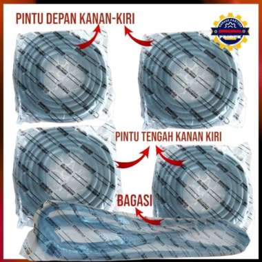 FULL SET KARET BALON PINTU/BODY + BAGASI INNOVA 2004 2005-2015 - SEAESAW