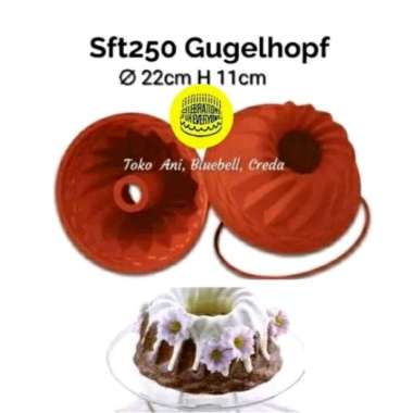 Silikomart Silicone Mold Gugelhopf ∅ 22 cm, H 11 cm, 2200 ml ( SFT250 )