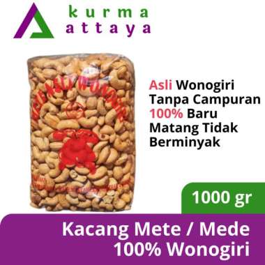 kacang mede mete wonogiri 1 kg Matang mentah rasa super murah 1 KG - Mentah Mentah