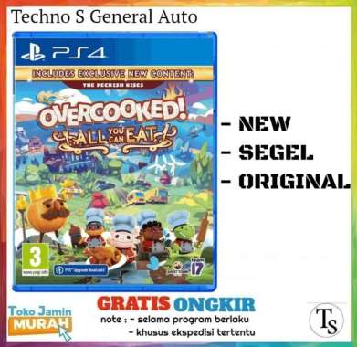 PS4 Overcooked all You Can Eat / Kaset PS 4 Overcooked all You Can Eat