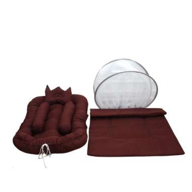 PAKET LENGKAP Kasur Bayi Kelambu Baby Nest Perlengkapan Bayi Baru Lahir BNS (Tanpa Kelambu) 459MH Co