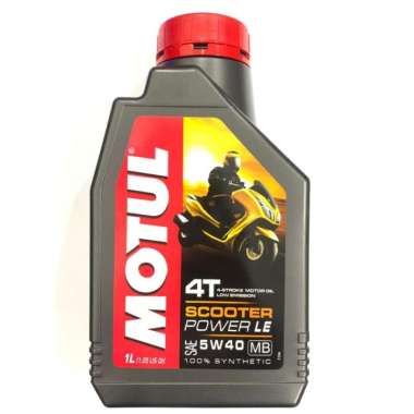 OLI MESIN MOTUL POWER LE 5W40 1LITER NMAX PCX SKYWAVE VARIO 150 ORI