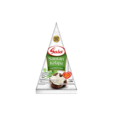 Sasa Santan Cair 65ml 200ml / Sasa Santan Bubuk 20gr 75gr Santan Cair 65ml
