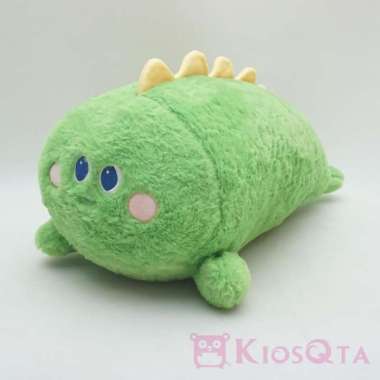 guling boneka dinosaurus lucu sleeping dino hijau large