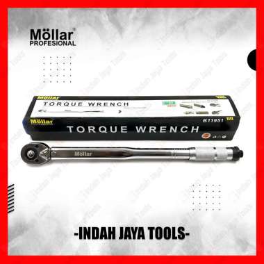 MOLLAR B11951 Kunci Momen Torsi 1/2" 210 Nm Torque Wrench Motor Moment