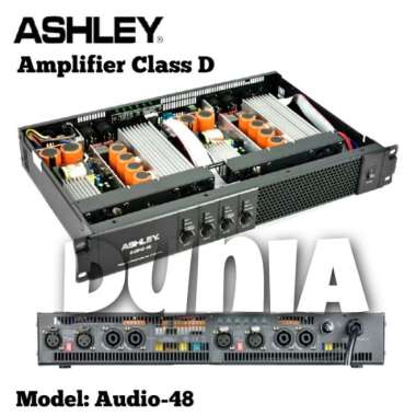 Termurah Power Ashley Audio 48 Amplifier 4 Channel Class D Specificat