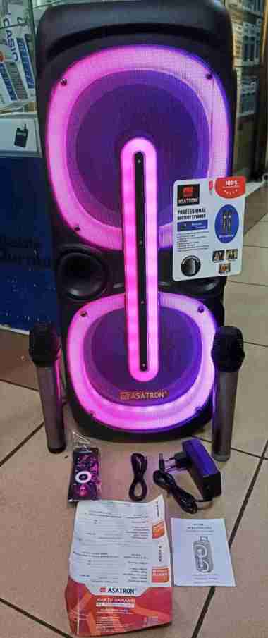 Speaker Asatron Bluetooth portable Karaoke ASATRON VICTOR Double 10inc