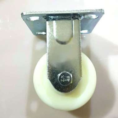 Roda Troly Troli Nylon Nilon 4" Inch Mati ( Fixed ) Heavy Duty