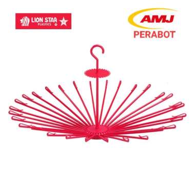 LION STAR Folding Hanger Bulat 30 Sticks