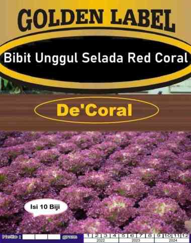 Bibit Unggul Selada Red Coral | Benih Selada Red Coral | Selada Merah