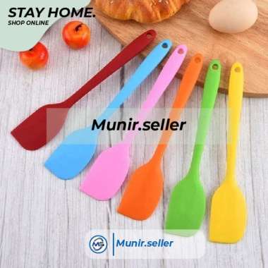 PROMO SPATULA KUE ROTI ADONAN SILIKON SILICONE MURAH