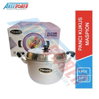 Aksesoren Alcor Spring Panci Kukus Maspion [24cm/26cm] / Penggorengan Langseng Rebus / Peralatan Mas