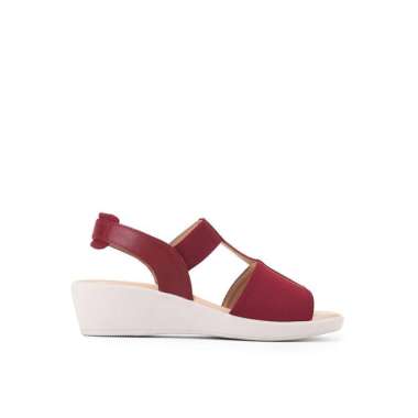 Obermain Wedges Wanita MACHA DARCY Maroon OC70368MR 37 Maroon