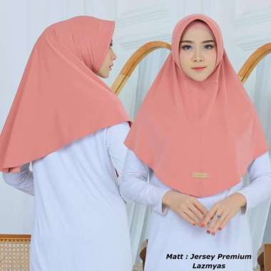 HIjab Bergo Sport Daily Instan Hamidah Jersey Premium Coffe/Coklat Pramuka