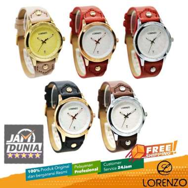 JAM TANGAN LORENZO 1034LR JAM LORENZO 1034 LR JAM LORENZO ORIGINAL JAM TANGAN ANALOG JAM TANGAN WANI