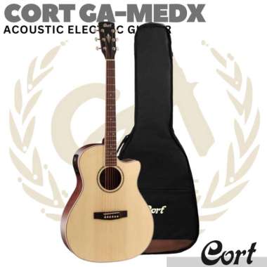 CORT GA-MEDX Acoustic Electric Guitar | Gitar Akustik Elektrik GA MEDX OP